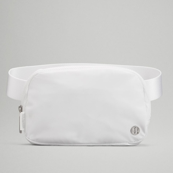 lululemon athletica Handbags - Lululemon everywhere belt bag 1L white NWT